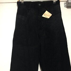 VINTAGE STREET-ONE LEATHER/SUEDE PANTS SIZE 30